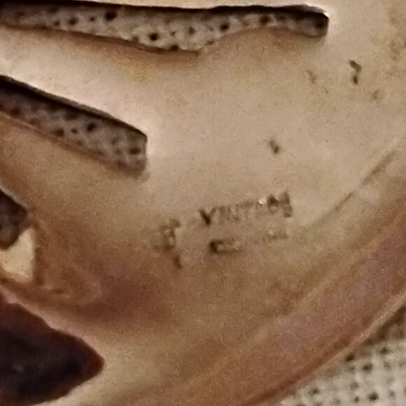 ❤️Vtg 925 Sterling Mother of Pearl Marcasite Crescent Moon Brooch/Pin Pendant - Picture 4 of 5